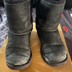 UGG Black Shearling Boots